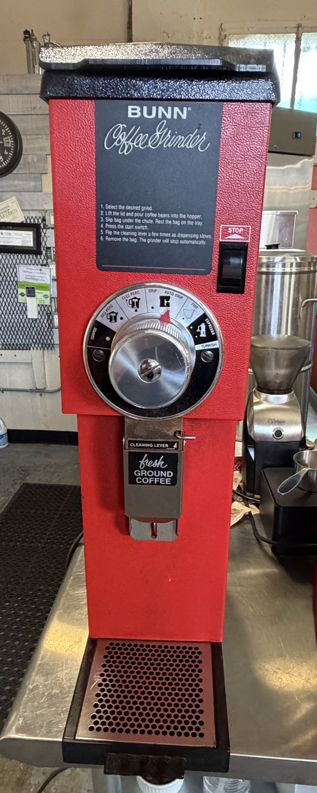 Commercial Coffee Grinder-Bunn -G3